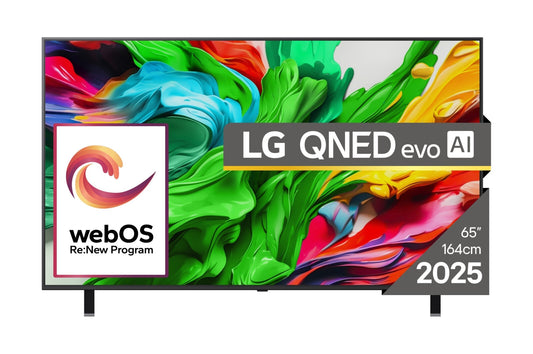 LG QNED AI 65QNED85A3C TV-apparat 165,1 cm (65") 4K Ultra HD Smart-TV Wi-Fi Svart