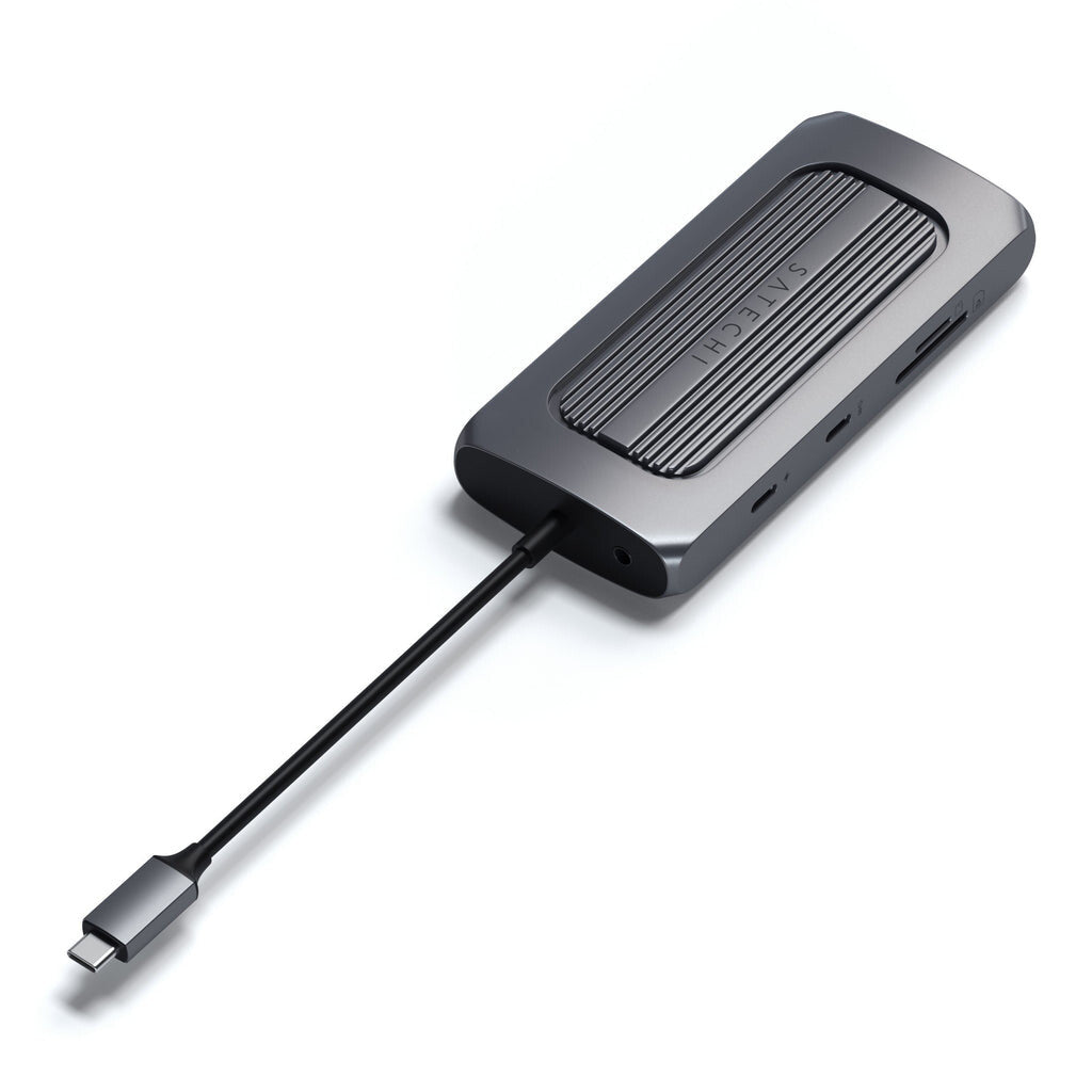 Satechi ST-UCMXAM dockningsstationer för bärbara datorer USB 3.2 Gen 1 (3.1 Gen 1) Type-C Grå