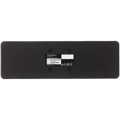 StarTech.com Thunderbolt 3-dockningsstation med USB-C värdkompabilitet - Dubbla 4K 60Hz DisplayPort 1.4- eller dubbla HDMI-skärmar - Singel 8K - TB3/USB-C dockningsstation för bärbar dator - 96 W PD, 5xUSB - 10 Gbit/s