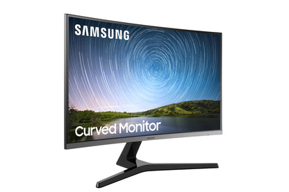 Samsung CR50 platta pc-skärmar 68,6 cm (27") 1920 x 1080 pixlar Full HD LED Blå, Grå