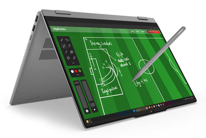 Lenovo IdeaPad 5 2-in-1 15AGP11 Copilot+ PC AMD Ryzen AI 5 430 Hybrid (2-i-1) 38,9 cm (15.3") Pekskärm WUXGA 16 GB DDR5-SDRAM 512 GB SSD Wi-Fi 7 (802.11be) Windows 11 Home tyska Grå