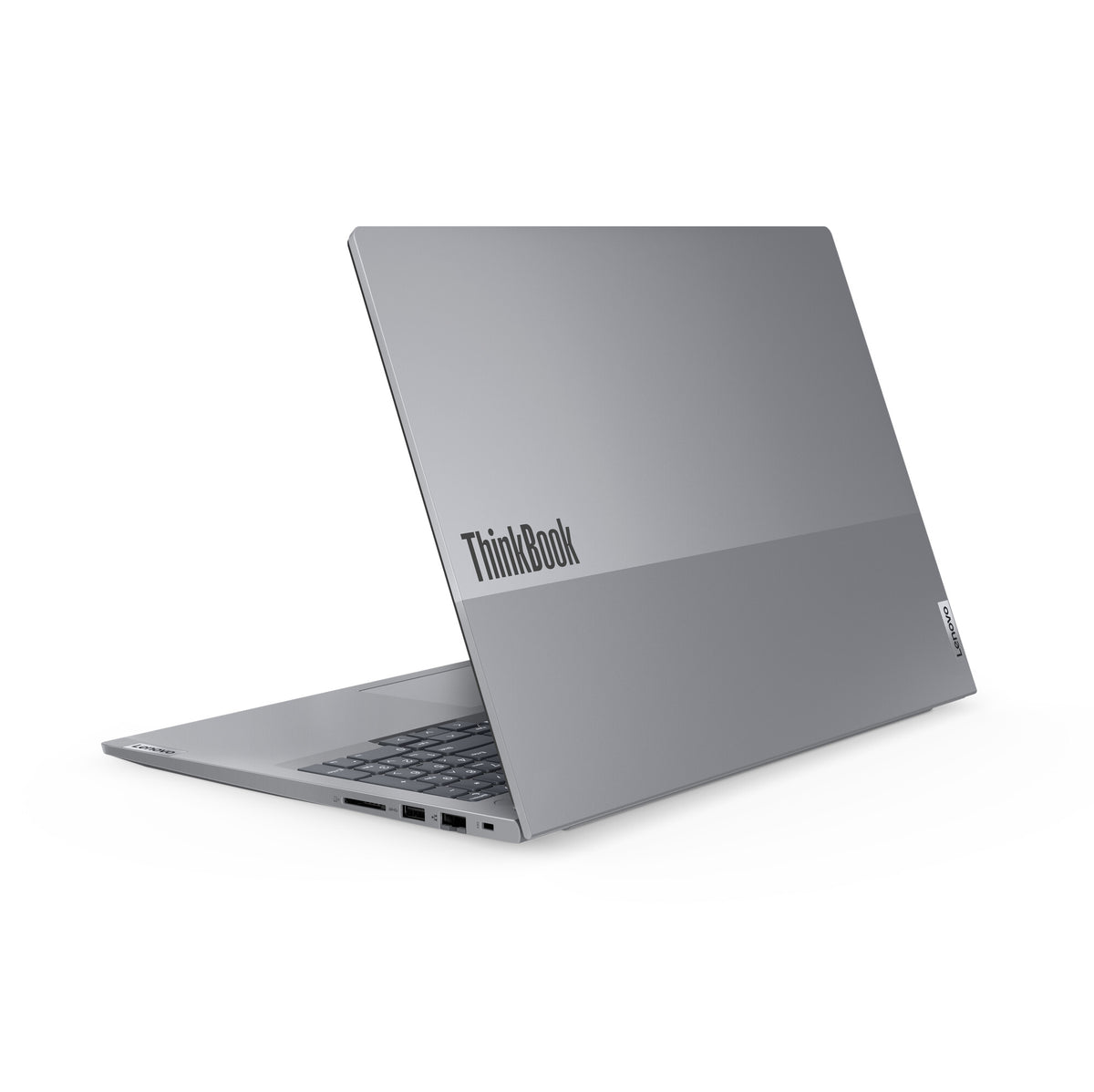 Lenovo ThinkBook 16 G7 ARP AMD Ryzen™ 5 7535HS Bärbar dator 40,6 cm (16") WUXGA 32 GB DDR5-SDRAM 1 TB SSD Wi-Fi 6E (802.11ax) Windows 11 Pro tyska Grå