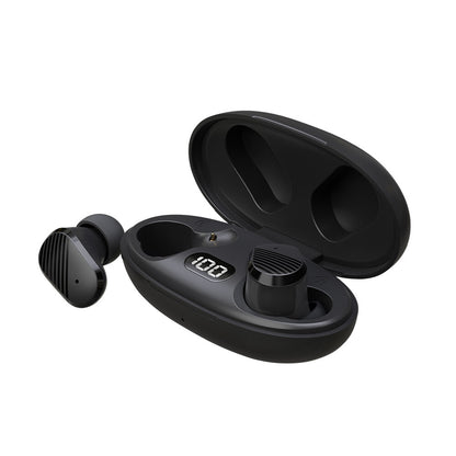 Savio TWS-10 Suchawki bezprzewodowe Headset True Wireless Stereo (TWS) I öra Samtal/musik/sport/vardag USB Type-C Bluetooth Svart