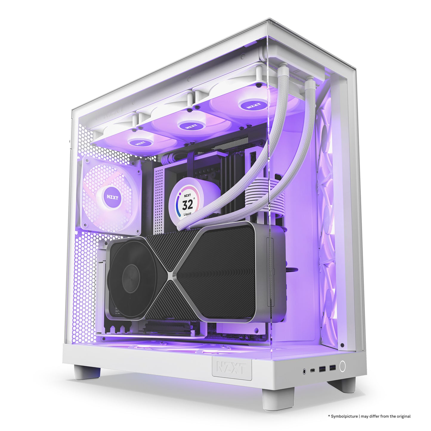NZXT H6 Flow RGB Midi Tower Vit