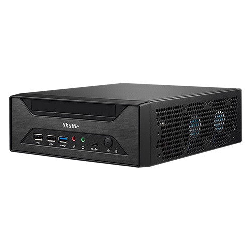 Shuttle XH610 datorhölje & moderkort 3,5L storlek PC Svart Intel H610 LGA 1700