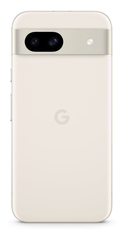 Google Pixel 8a 15,5 cm (6.1") Dubbla SIM-kort Android 14 5G USB Type-C 8 GB 128 GB 4492 mAh Vit
