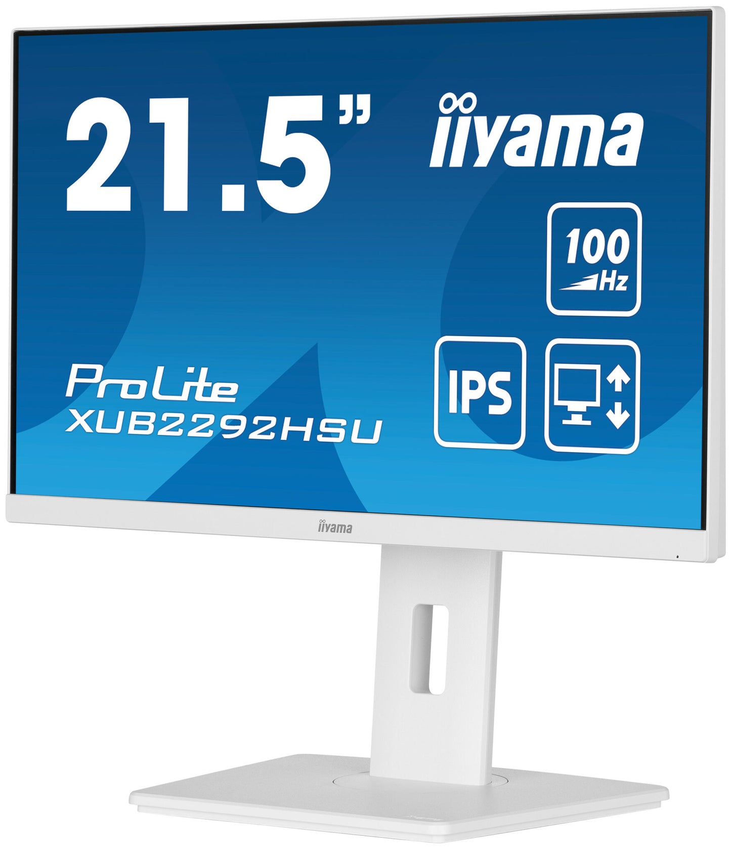 iiyama ProLite XUB2292HSU-W6 platta pc-skärmar 54,6 cm (21.5") 1920 x 1080 pixlar Full HD LED Vit