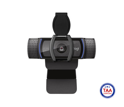 Logitech 960-001360 webbkameror 1920 x 1080 pixlar USB Svart
