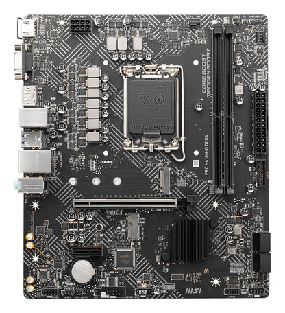 MSI PRO H610M-G DDR4 moderkort Intel H610 LGA 1700 micro ATX
