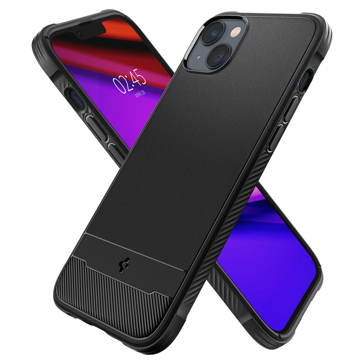 Spigen ACS05036 mobiltelefonfodral 15,5 cm (6.1") Mobilskal Svart