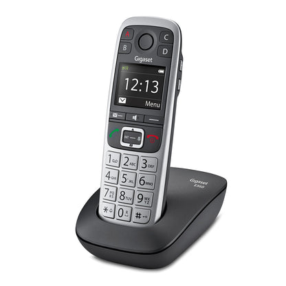 Gigaset E560 Analog telefon/DECT-telefon Svart, Silver