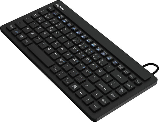 KeySonic KSK-3230IN (US) tangentbord Industriell USB QWERTY Engelska (USA) Svart