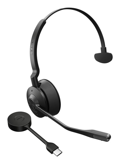 Jabra Engage 55 SE Headset Trådlös Huvudband Kontor/callcenter Svart