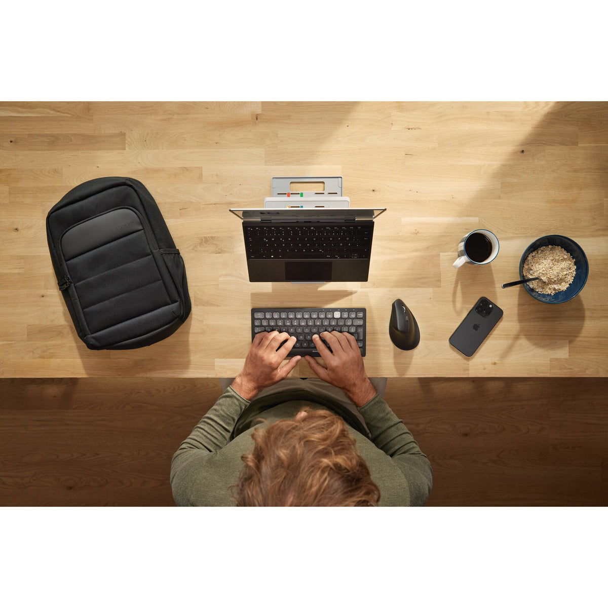 Kensington Pro Fit Ergo MY630 EQ uppladdningsbar mus