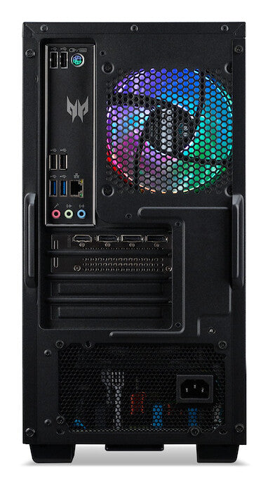 Acer Predator PO3-665_H810 Intel Core Ultra 7 265F 32 GB DDR4-SDRAM 1 TB SSD NVIDIA GeForce RTX 5060 Windows 11 Home Skrivbord PC Svart