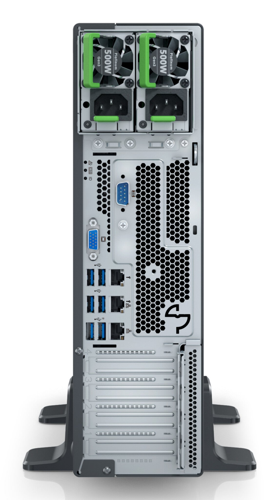 Fujitsu PRIMERGY TX1320 M6 servrar Ultra Micro Tower Intel Xeon E E-2434 3,4 GHz 32 GB DDR5-SDRAM 500 W