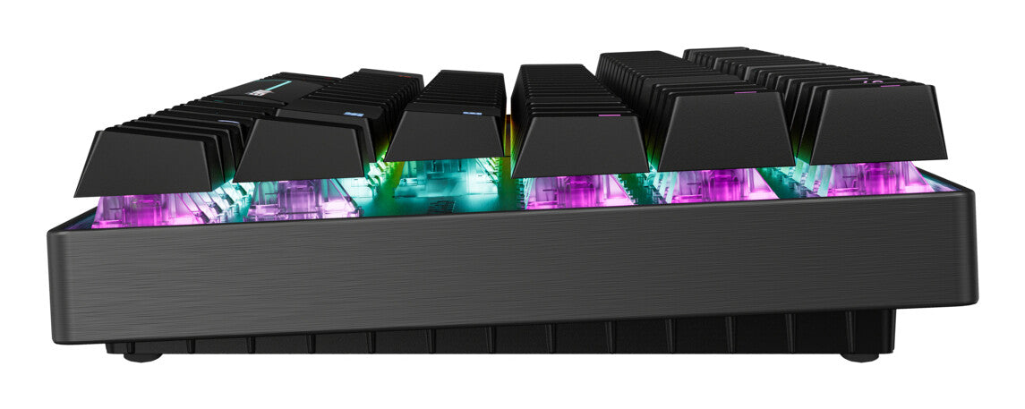 CHERRY MX 8.2 Pro TMR Wireless tangentbord Spela USB + RF Wireless + Bluetooth QWERTZ tyska Svart