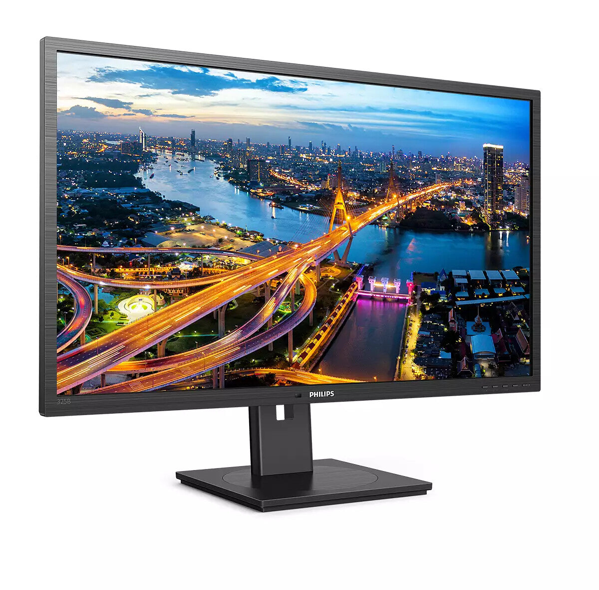 Philips B Line 325B1L/00 platta pc-skärmar 80 cm (31.5") 2560 x 1440 pixlar 2K Ultra HD LCD Svart