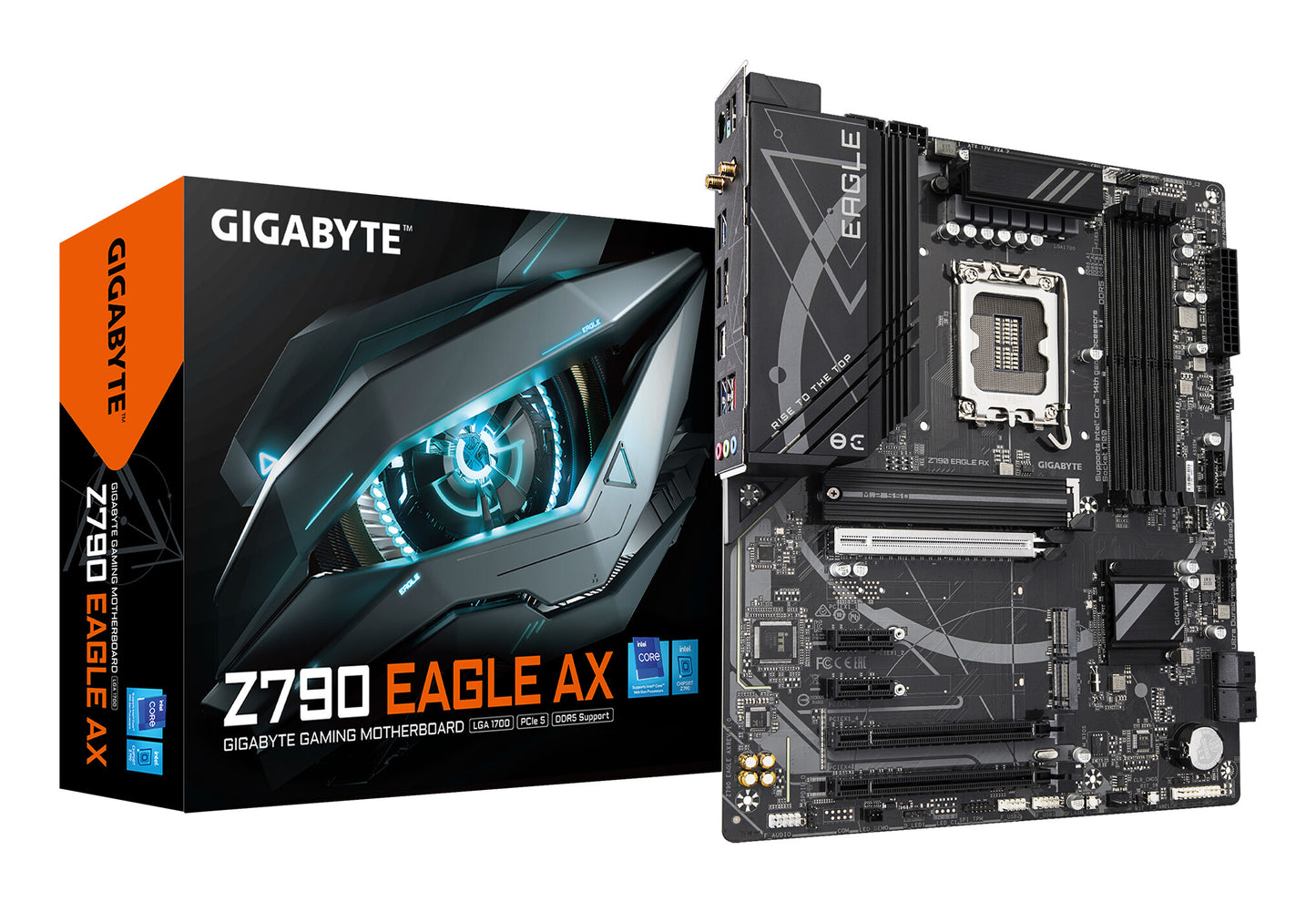 GIGABYTE Z790 EAGLE AX moderkort Intel Z790 Express LGA 1700 ATX