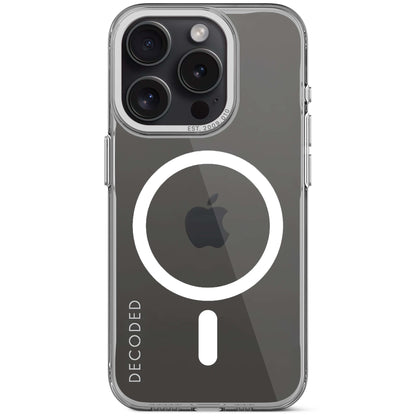 Decoded D24IPO15PBCT2TT mobiltelefonfodral 15,5 cm (6.1") Omslag Transparent