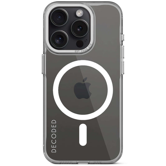 Decoded D24IPO15PBCT2TT mobiltelefonfodral 15,5 cm (6.1") Omslag Transparent