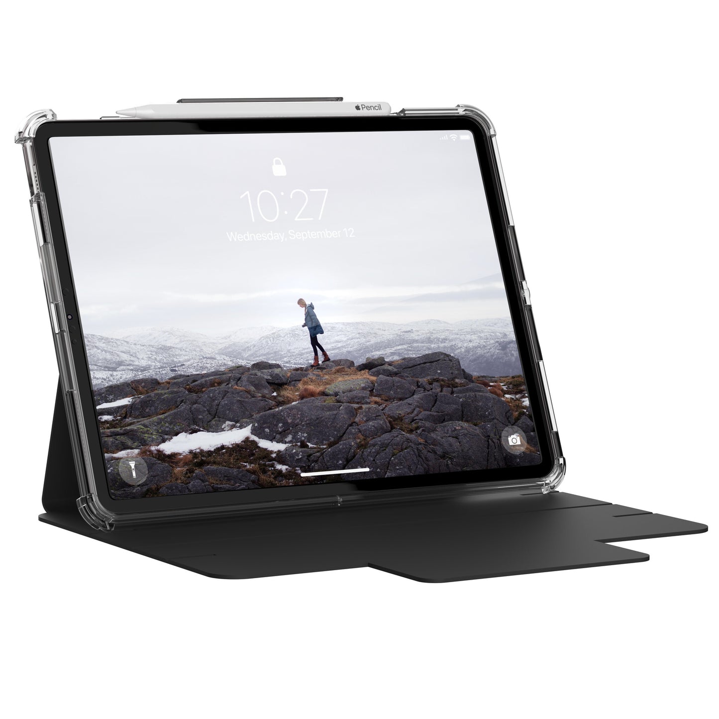 [U] by UAG Lucent 32,8 cm (12.9") Folio Svart, Translucent