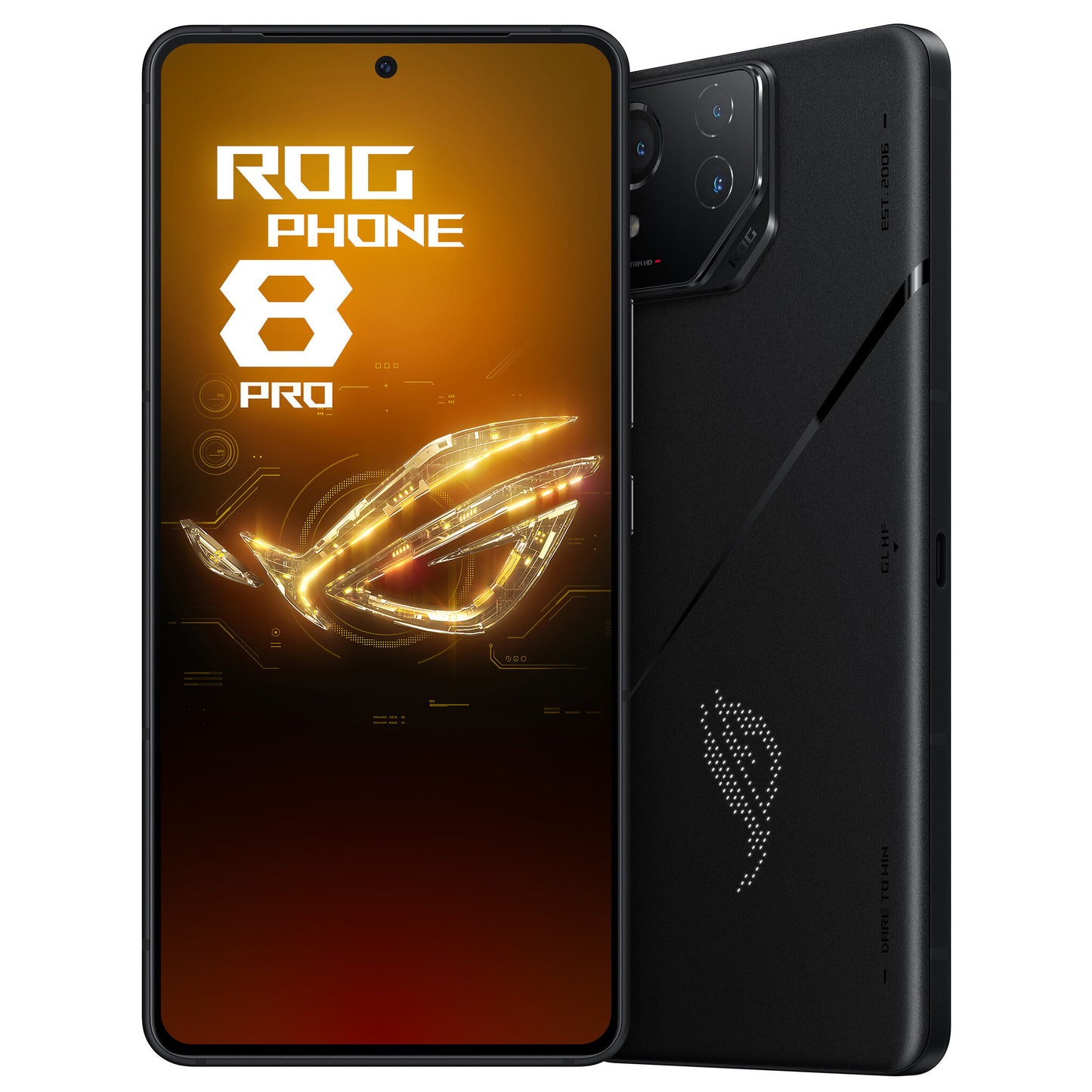 ASUS ROG Phone 8 Pro AI2401-16G512GP 17,2 cm (6.78") Dubbla SIM-kort Android 14 5G USB Type-C 16 GB 512 GB 5500 mAh Svart