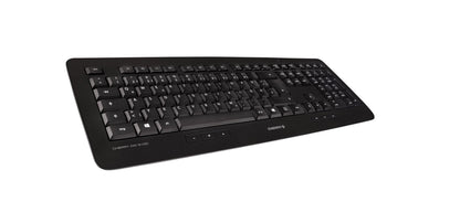 CHERRY DW 5100 tangentbord Mus inkluderad Universal RF Trådlös AZERTY Belgiskt Svart