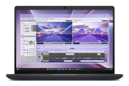 DELL Pro Max 16 MC16250 Intel Core Ultra 7 265H Mobil arbetsstation 40,6 cm (16") Full HD+ 32 GB DDR5-SDRAM 1 TB SSD NVIDIA RTX PRO 500 Blackwell Wi-Fi 7 (802.11be) Windows 11 Pro Nordic Svart