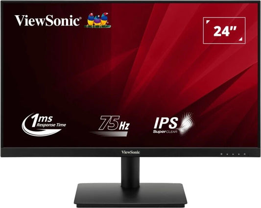 Viewsonic VA VA240-H-2 platta pc-skärmar 60,5 cm (23.8") 1920 x 1080 pixlar Full HD LED Svart