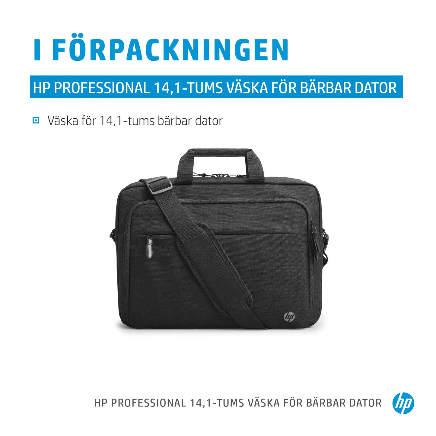 HP Professional 14,1 tum väska för bärbar dator