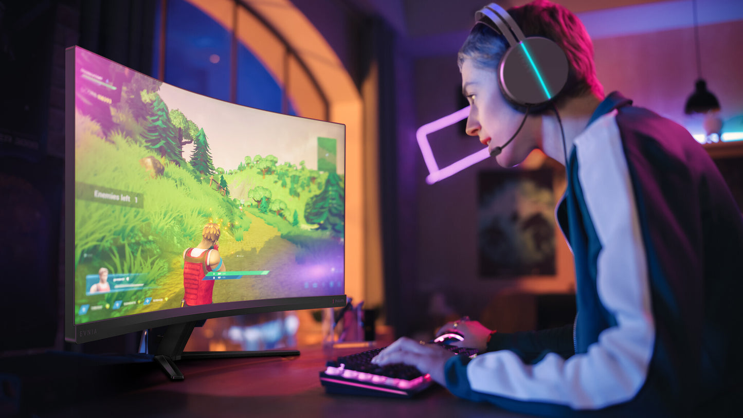 Philips Evnia 34M2C3500L/00 platta pc-skärmar 86,4 cm (34") 3440 x 1440 pixlar Wide Quad HD LCD Svart