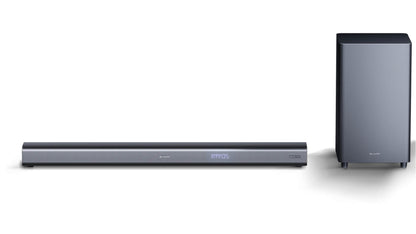 Sharp HT-SBW460 soundbar-högtalare Metallisk 3.1 kanaler 440 W