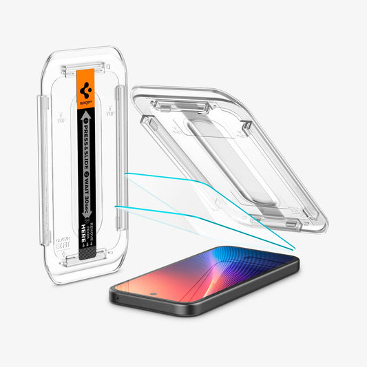 Spigen GLAS.tR EZ Fit Genomskinligt skärmskydd Google 2 styck