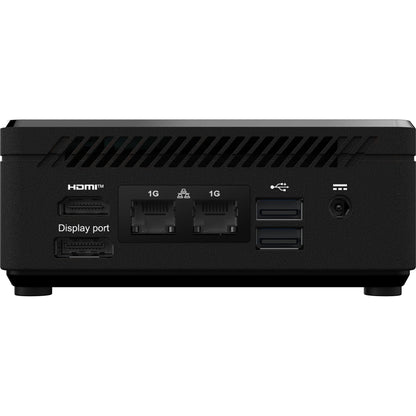 MSI Cubi N ADL S-254AT Intel® N N200 4 GB DDR4-SDRAM 128 GB SSD Windows 11 Pro Mini PC Mini-PC Svart