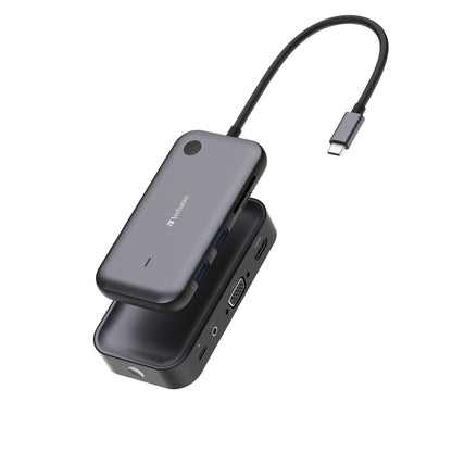 Verbatim 32146 trådlös bildskärmsadapter USB Full HD Skrivbord