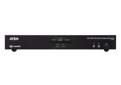 ATEN CS1842 KVM-switchar Rackmontering Svart