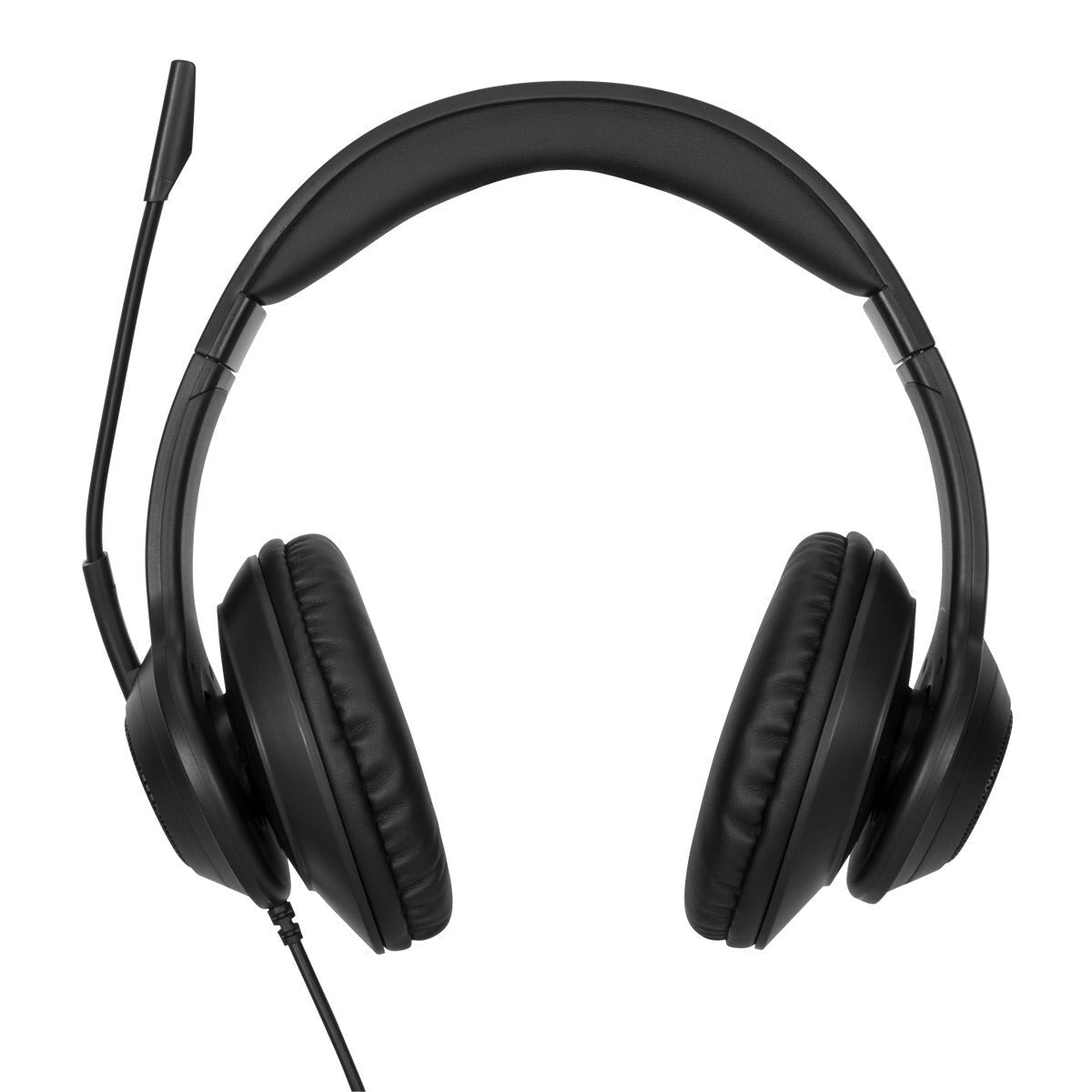 Targus AEH102GL hörlur och headset Kabel Huvudband Samtal/musik USB Type-A Svart