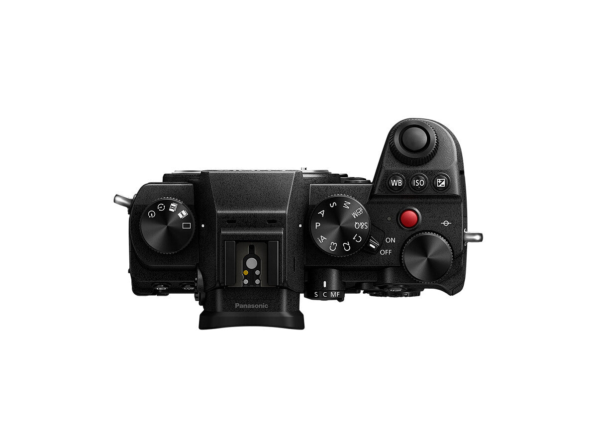 Panasonic Lumix S5 MILC-hus 24,2 MP CMOS 6000 x 4000 pixlar Svart