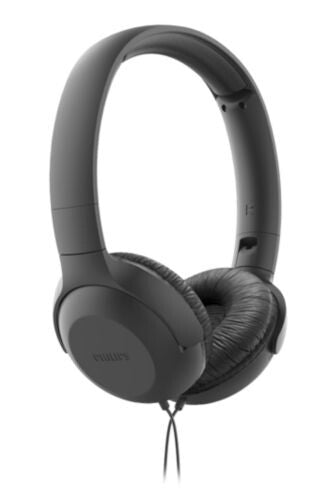 Philips TPV UH 201 BK Headset Kabel Huvudband Samtal/musik Svart
