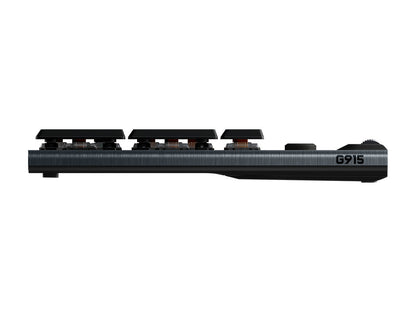 Logitech G 920-008907 tangentbord Spela Trådlös RF + Bluetooth Nordic Svart