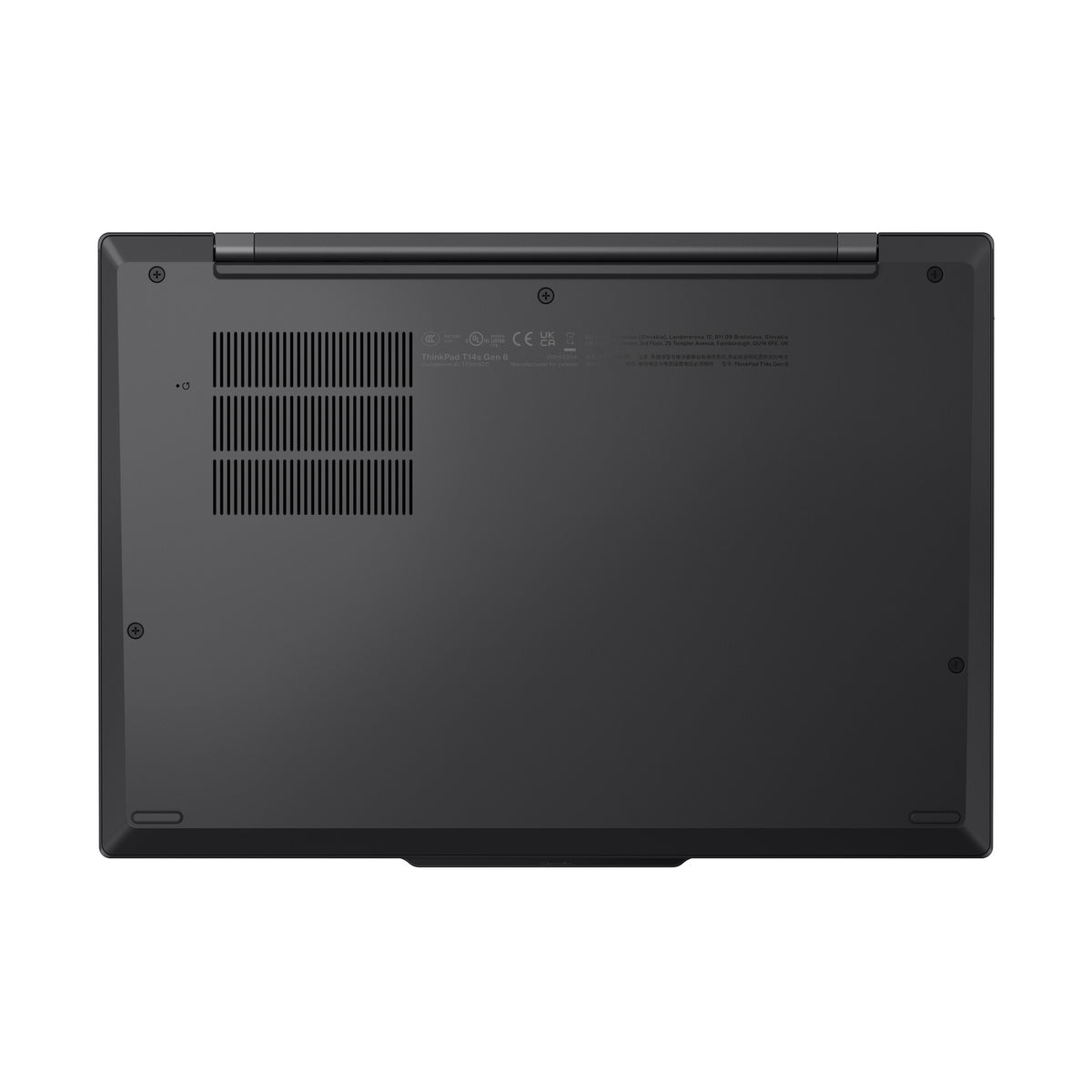 Lenovo ThinkPad T14s Gen 6 (Intel) Intel Core Ultra 5 225U Bärbar dator 35,6 cm (14") WUXGA 16 GB LPDDR5x-SDRAM 512 GB SSD Wi-Fi 6E (802.11ax) Windows 11 Pro tyska Svart