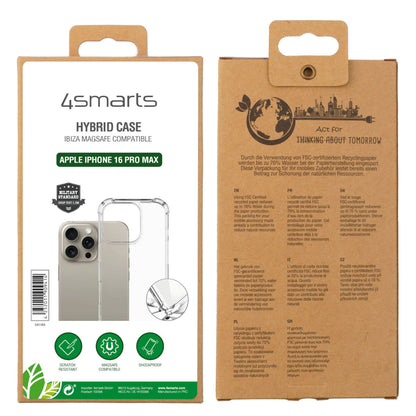 4smarts 541184 mobiltelefonfodral 17,5 cm (6.9") Omslag Transparent