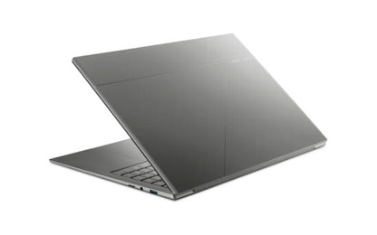 Acer Swift 16 AI SF16-71T-7053 Intel Core Ultra X7 358H Bärbar dator 40,6 cm (16") Pekskärm WQXGA+ 16 GB LPDDR5x-SDRAM 512 GB SSD Wi-Fi 7 (802.11be) Windows 11 Home Grå