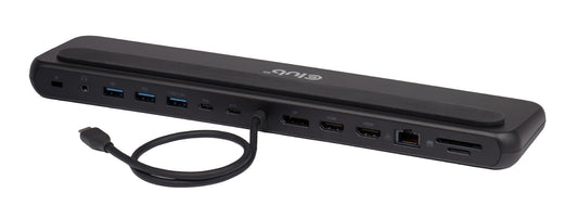 CLUB3D CSV-2541 dockningsstationer för bärbara datorer Dockning USB 3.2 Gen 1 (3.1 Gen 1) Type-C Svart