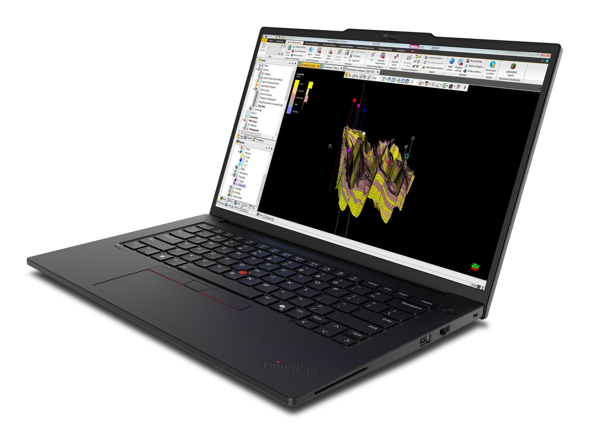 Lenovo ThinkPad P14s Gen 6 (Intel) Intel Core Ultra 7 255H Mobil arbetsstation 36,8 cm (14.5") WUXGA 32 GB DDR5-SDRAM 1 TB SSD NVIDIA RTX PRO 500 Blackwell Wi-Fi 7 (802.11be) Windows 11 Pro Nordic Svart