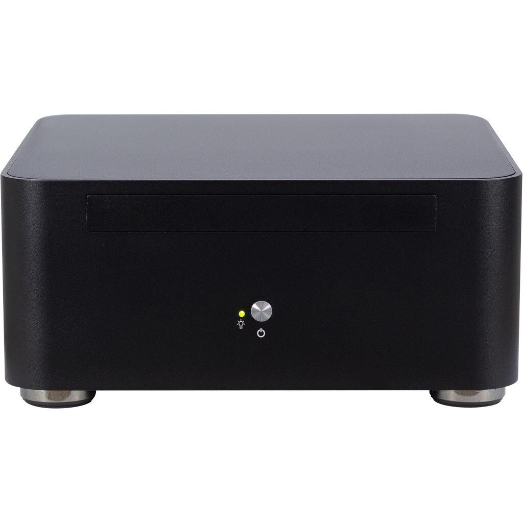 Inter-Tech ITX A80S Mini Tower Svart 60 W