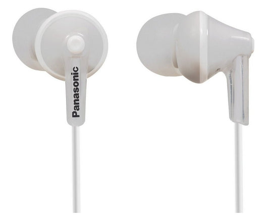 Panasonic RP-HJE125E-W hörlur och headset Hörlurar Kabel I öra Musik Vit