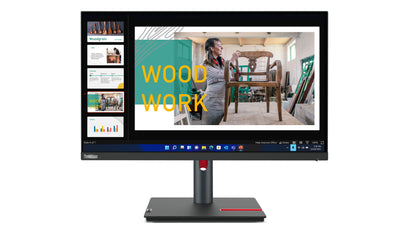 Lenovo ThinkVision P24q-30 LED display 60,5 cm (23.8") 2560 x 1440 pixlar Quad HD Svart