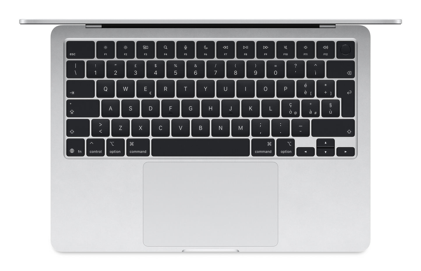Apple MacBook Air Apple M M4 Bärbar dator (13.6") 16 GB 256 GB SSD Wi-Fi Sequoia Silver (Danskt tangentbord)